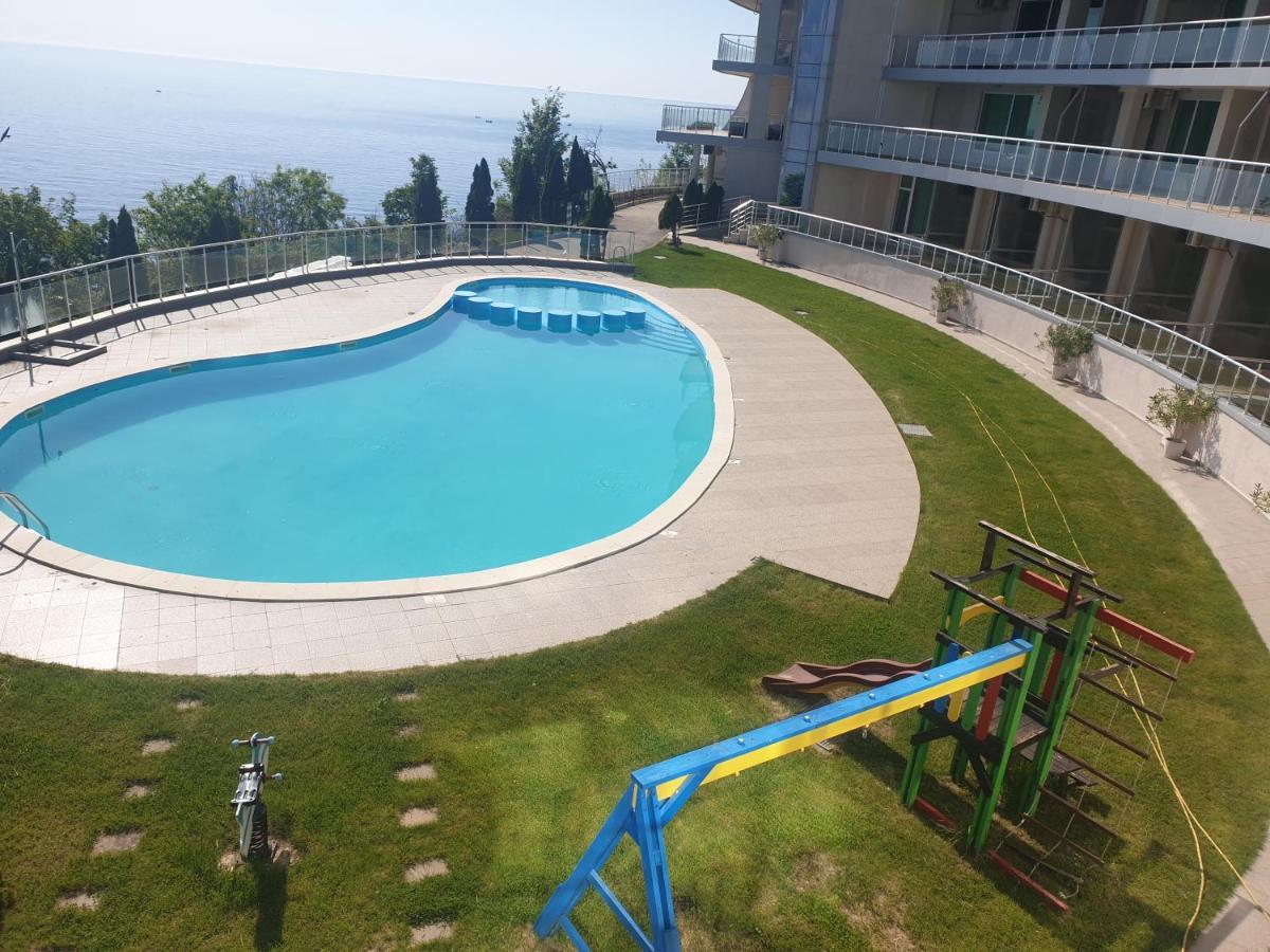 Studio Silver Terace With Sea View For 4 Person Bjala Exteriér fotografie